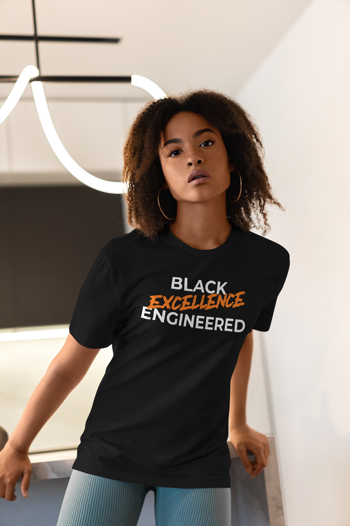 (Preorder) Black Excellence Engineered - T-Shirt