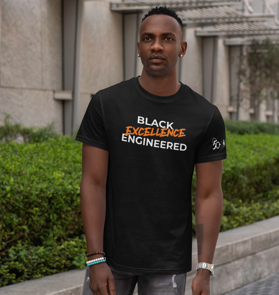 (Preorder) Black Excellence Engineered - T-Shirt